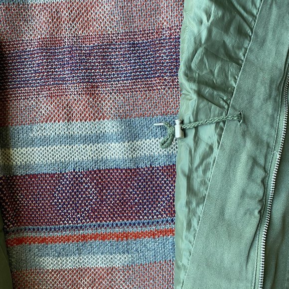 Thread & Supply Southwestern Aztec Utility Lightweight Jacket Pockets Size Med - Picture 16 of 16